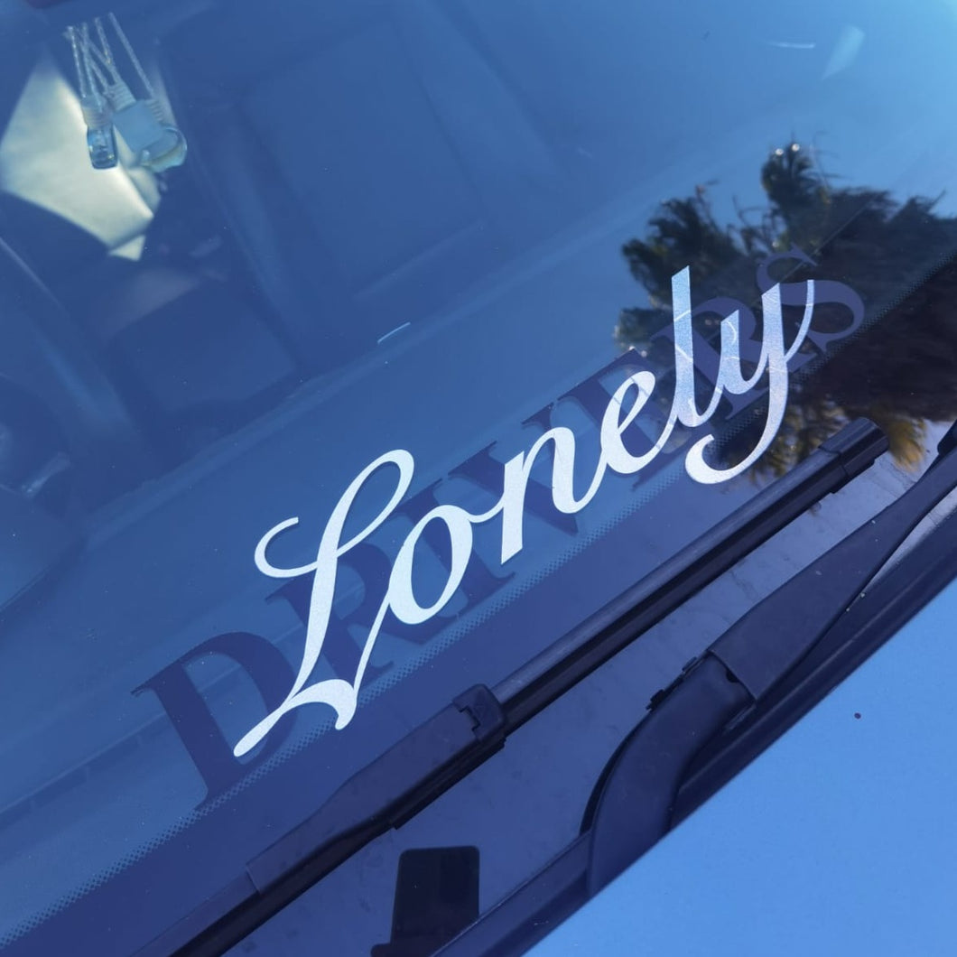 XL Lonely Drivers Decal