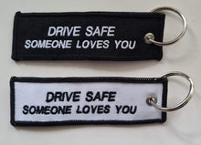Load image into Gallery viewer, Drive Safe Someone Loves You Jet Tags
